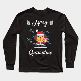 christmas in quarantine Long Sleeve T-Shirt